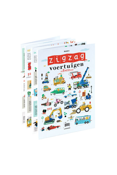 Zigzag boek | voertuigen