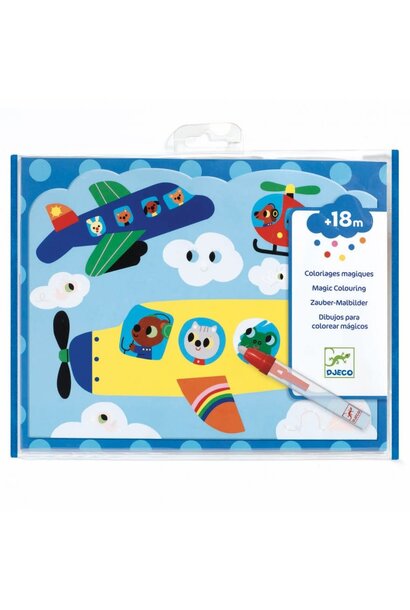 Djeco kleuren met water DJ09061 - in de lucht