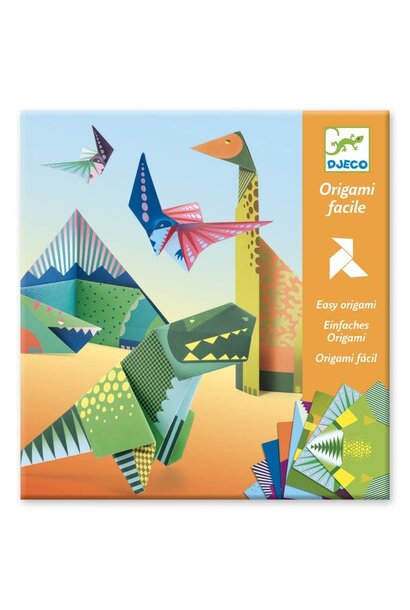 Djeco origami - dinosaurussen
