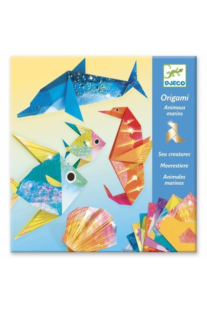 Djeco origami - zeedieren