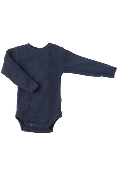 Joha romper merinowol donkerblauw