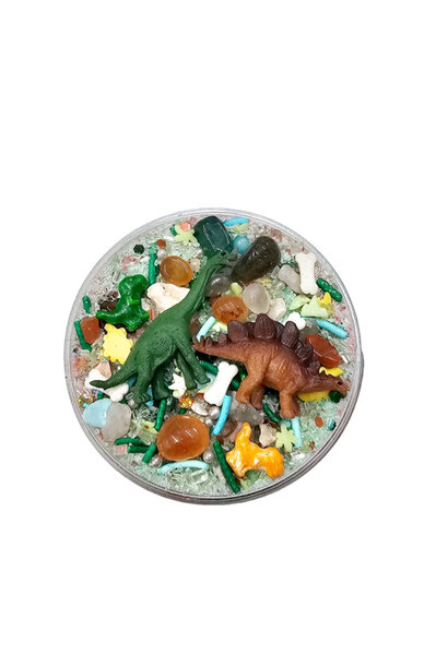 Sensoryfun fizz bruispoeder verrassingspot dino