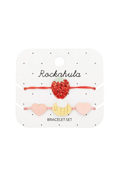 Rockahula armbandjes set v 2 - aardbei