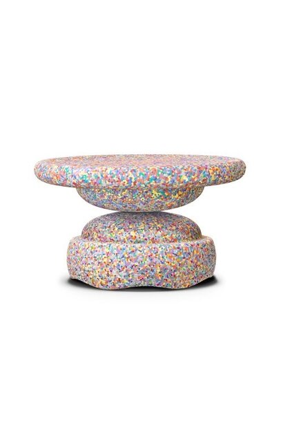 Stapelstein super confetti balansbord + losse steen