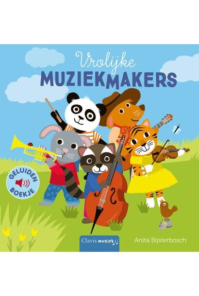 Clavis geluidenboek | vrolijke muziekmakers