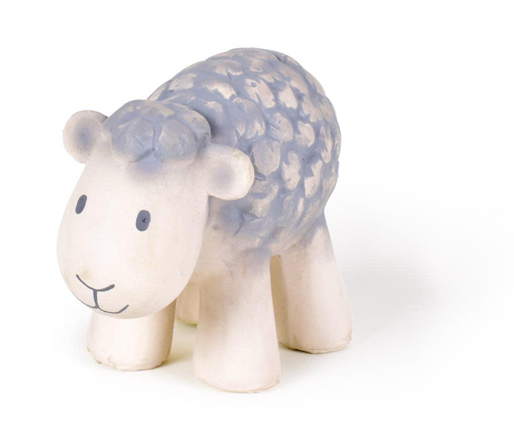 Tikiri bijt -en badspeelgoed met belletje - schaap-1