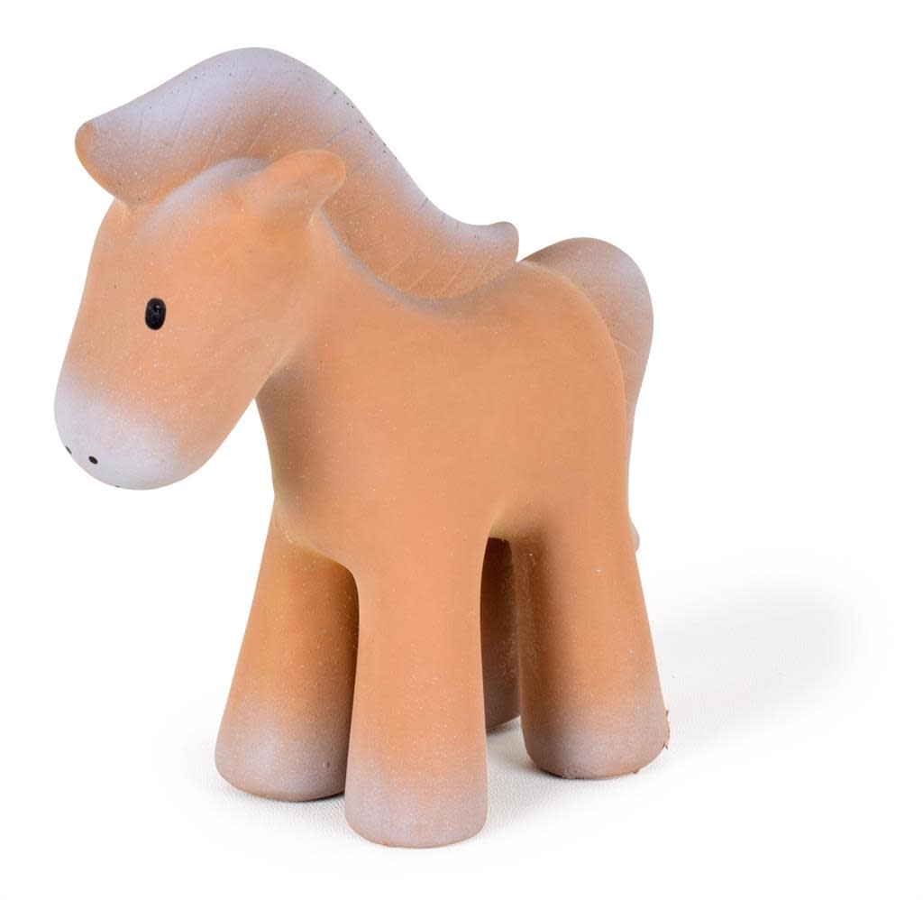 Tikiri bijt -en badspeelgoed met belletje - paard-1