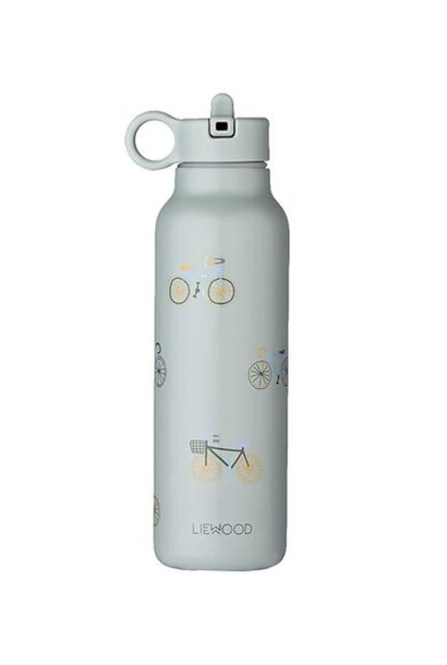 OUTLET Liewood drinkfles falk 350ml bicycle cloud blue