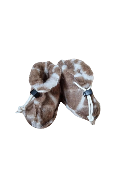 OUTLET We are wovens slofjes wol | giraf