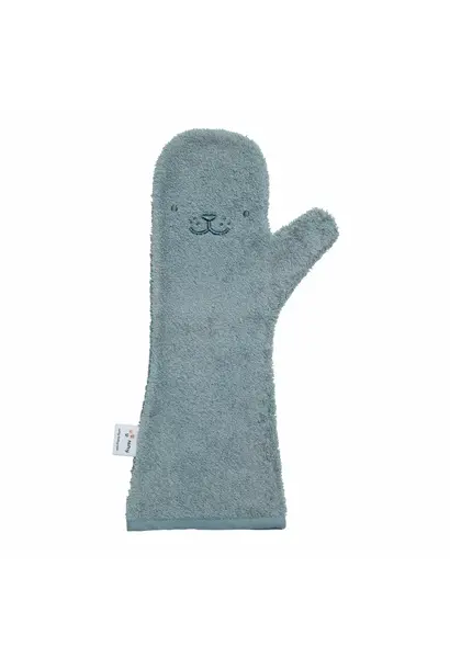 shower glove blueberry