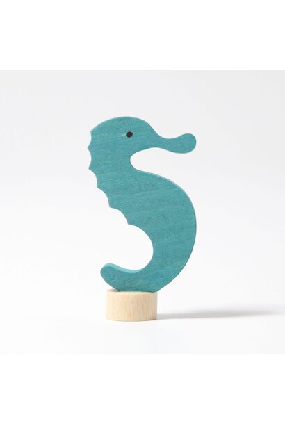 Grimm's decoratieve steker (03850) zeepaardje