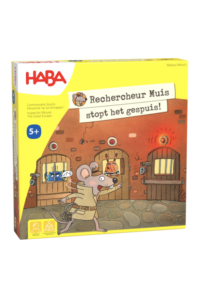 rechercheur muis stopt het gespuis! 5+