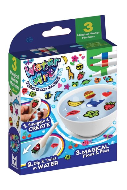 Water art | magische water markers 3-pack