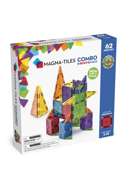 OUTLET Magnatiles mini micro mags combinatie set - 62 delig
