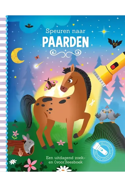 Zaklampboek | speuren naar paarden