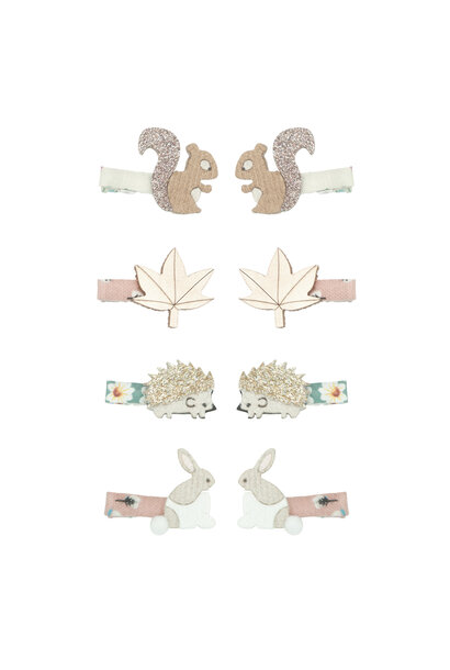 Mimi & Lula mini clips woodland