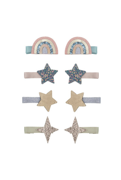 Mimi & Lula mini clips regenboog
