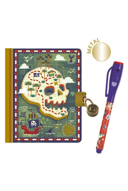 mini dagboek / notitieboek met magische pen DD03653