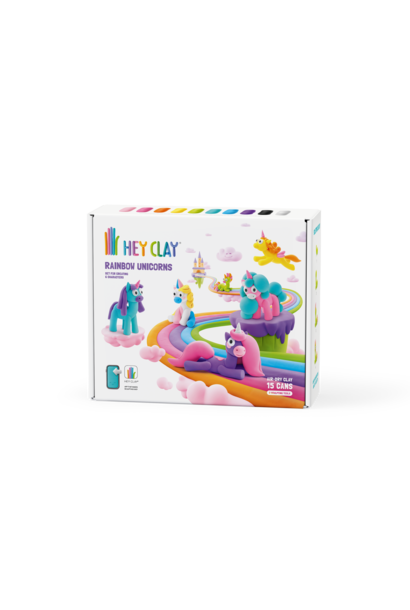 boetseerklei -6- unicorns