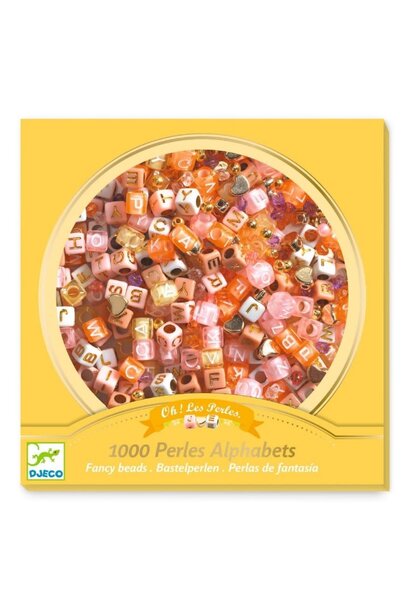 alfabet kralen goud DJ00031