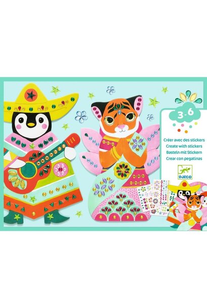 knutselset glitterstenen DJ00091