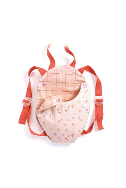 Djeco poppen draagzak lavendel DJ07812