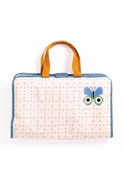 Djeco poppen luiertas blauw DJ07851