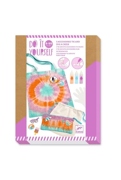 Djeco knutselset diy tie-dye DJ07942