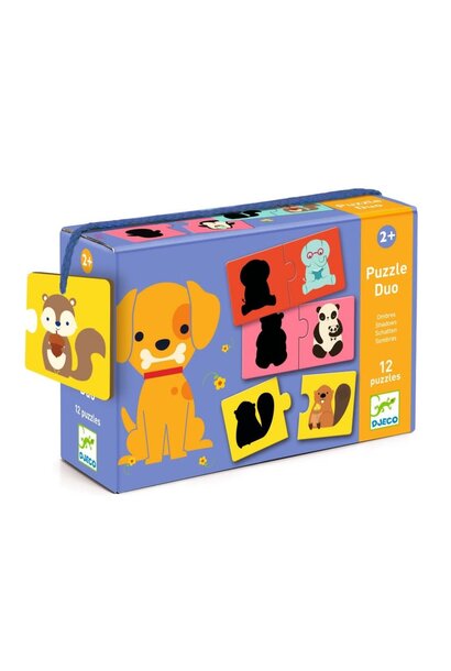 Djeco duo puzzel - schaduwen DJ08187