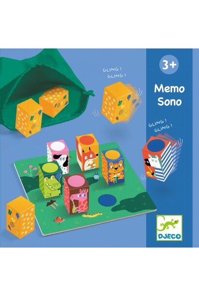 Djeco geluiden memory memo sono DJ08260