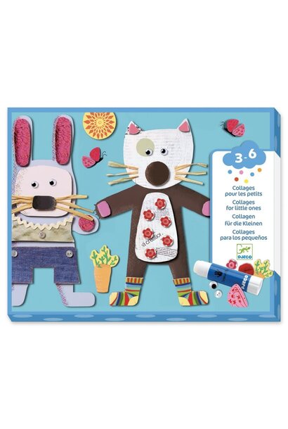 Djeco knutselset collage dieren  DJ08664
