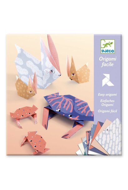Djeco origami dieren familie DJ08759