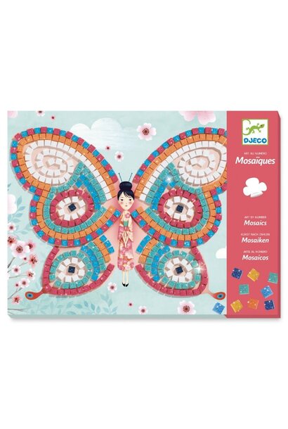 Djeco mozaïek stickers vlinders DJ08898