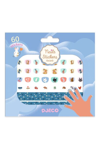 OUTLET Djeco nagelstickers schattig DJ09421