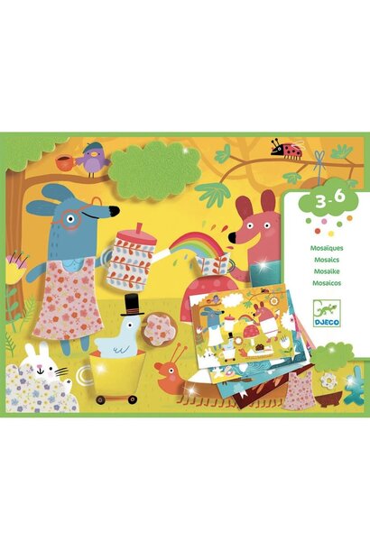 Djeco mozaïek foam fun DJ09869