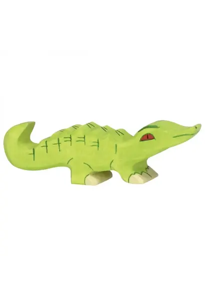Holztiger krokodil klein 80175