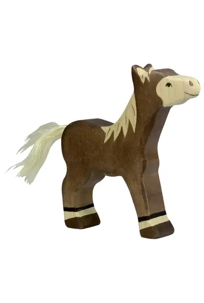 Holztiger veulen donkerbruin 80042