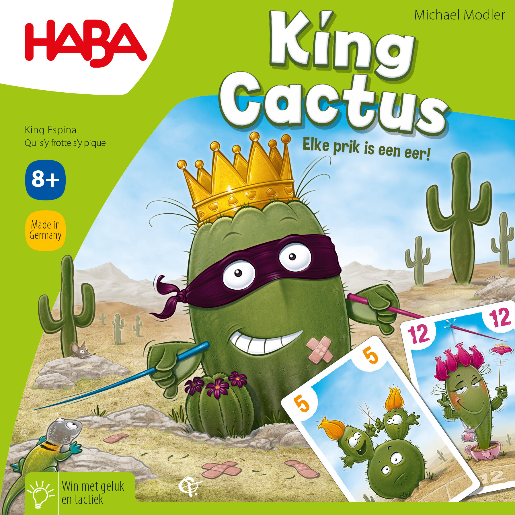 tactisch gelukspel king cactus 8+-1