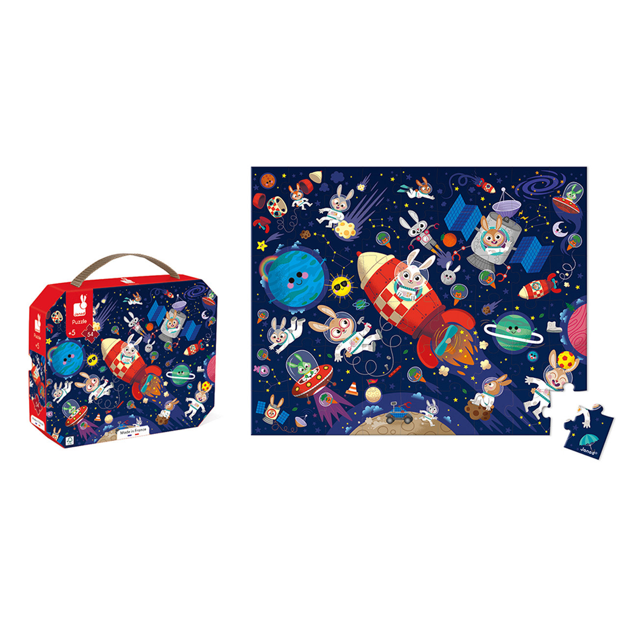 puzzel met 54 stukjes - raket-3