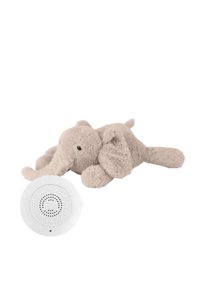 oplaadbare hartslag knuffel george olifant blush