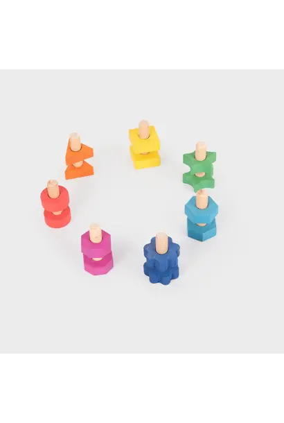 Tickit moeren  & bouten set 7 delig