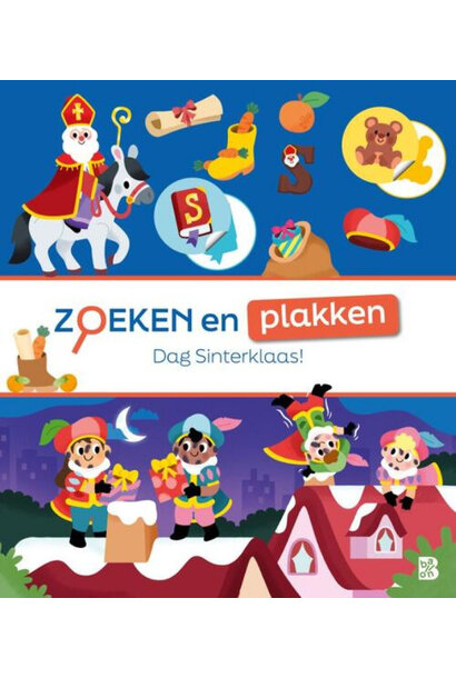 Zoeken & plakken Sinterklaas