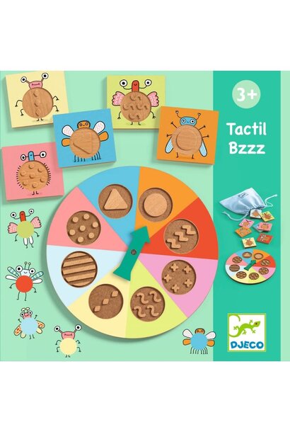 Djeco tactiel voel spel tactiel bzzz DJ08259