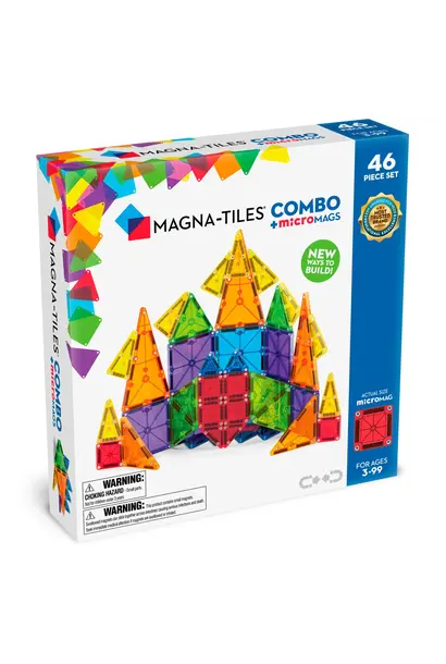 OUTLET Magnatiles micro mags combinatie set - 46 delig