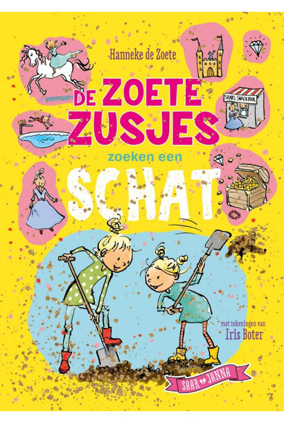 Boek | de zoete zusjes zoeken een schat
