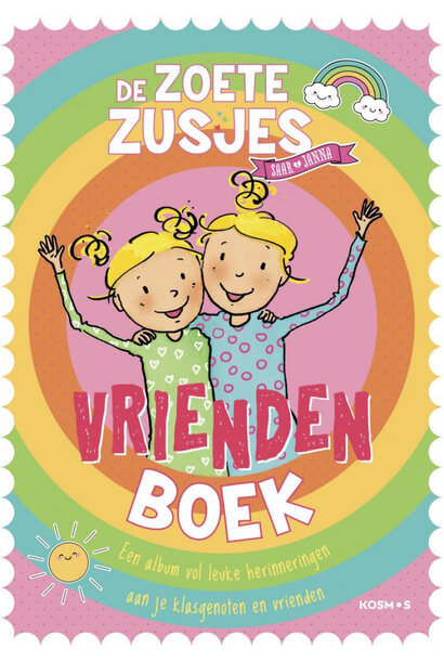 De zoete zusjes -  vriendenboek