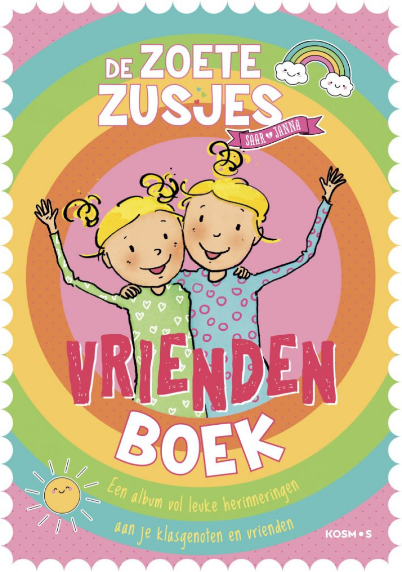De zoete zusjes - vriendenboek-1