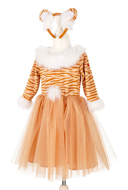 Souza thara tijger jurk + haarband