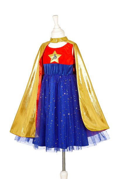 superheld jurk + cape