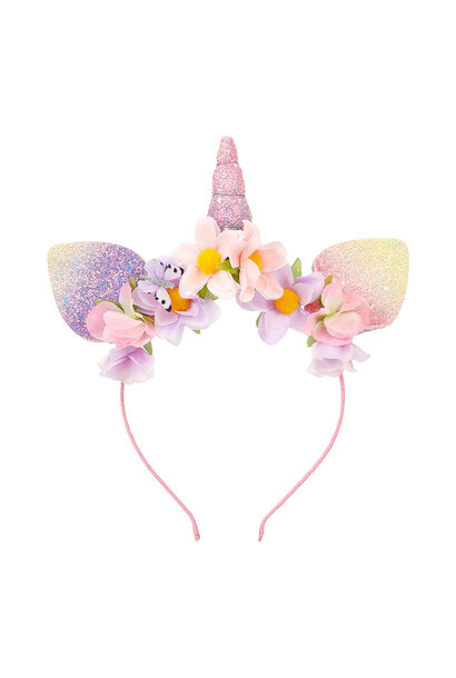 haarband unicorn lila